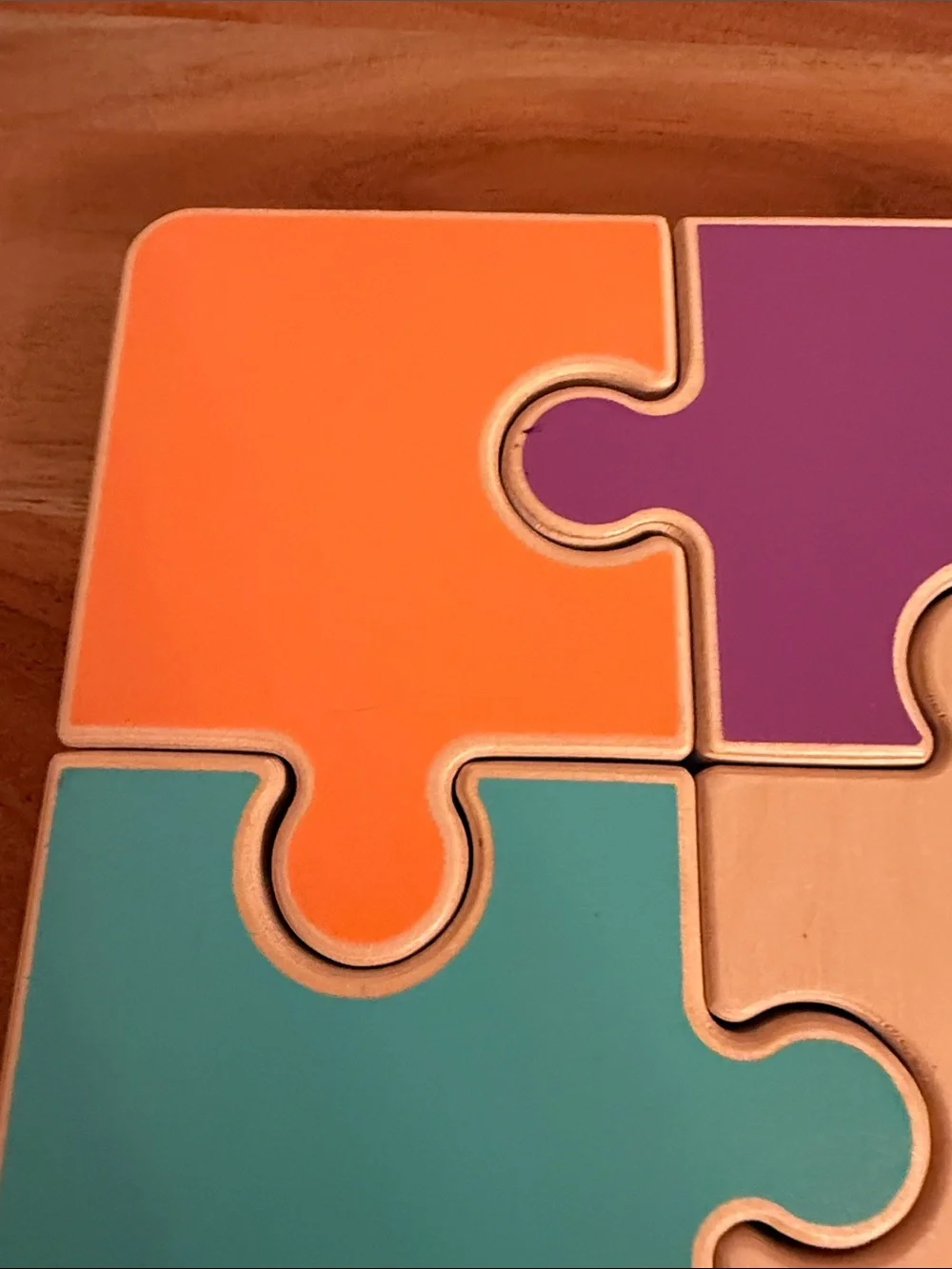 Lovevery chunky Color Block jigsaw Puzzle companion kit 22 months